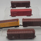 Marklin 45655 HO Scale 5-Car Stock Car Set - SP. RI, MKT, GN & ATSF LN/Box