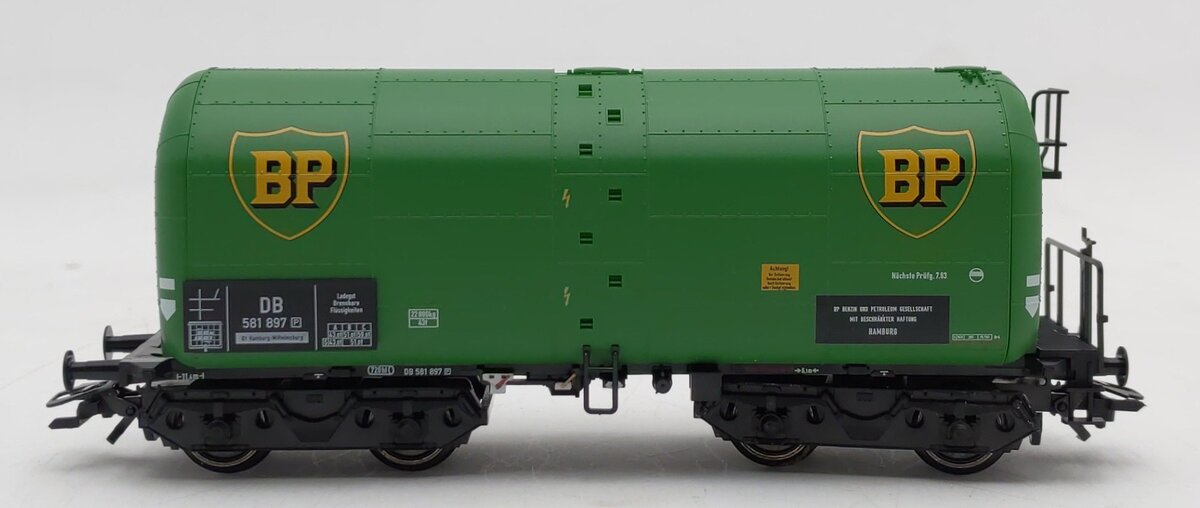 Marklin 47913 HO Scale BP Heavy Oil Tank Car EX/Box