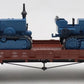 Marklin 46363 HO Scale DB German Federal Flat Car w/Stakes & Tractors EX/Box
