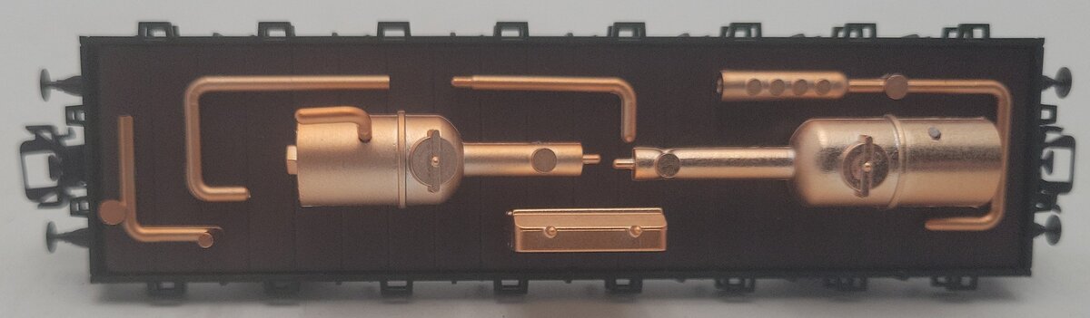 Marklin 46364 HO Scale Type RM KWStE Stake Car EX/Box