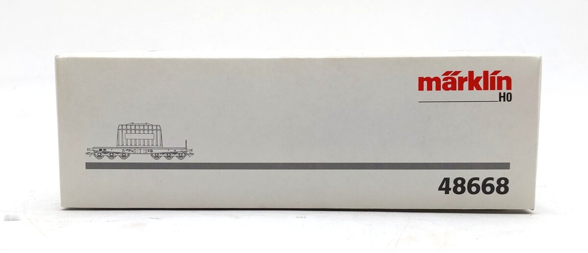 Marklin 48668 HO Scale Deutsche Bahn Heavy Duty Flatcar LN/Box