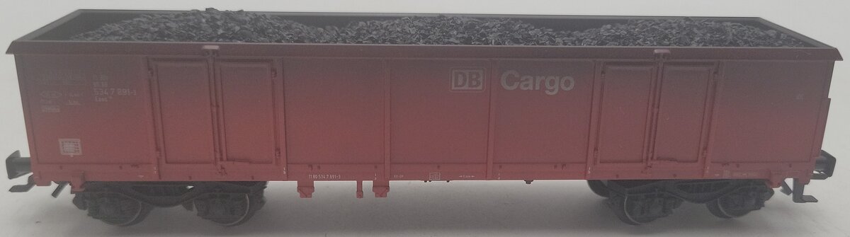Marklin 46903 HO Scale DB AG Eaos Gondola w/Coal Load LN/Box