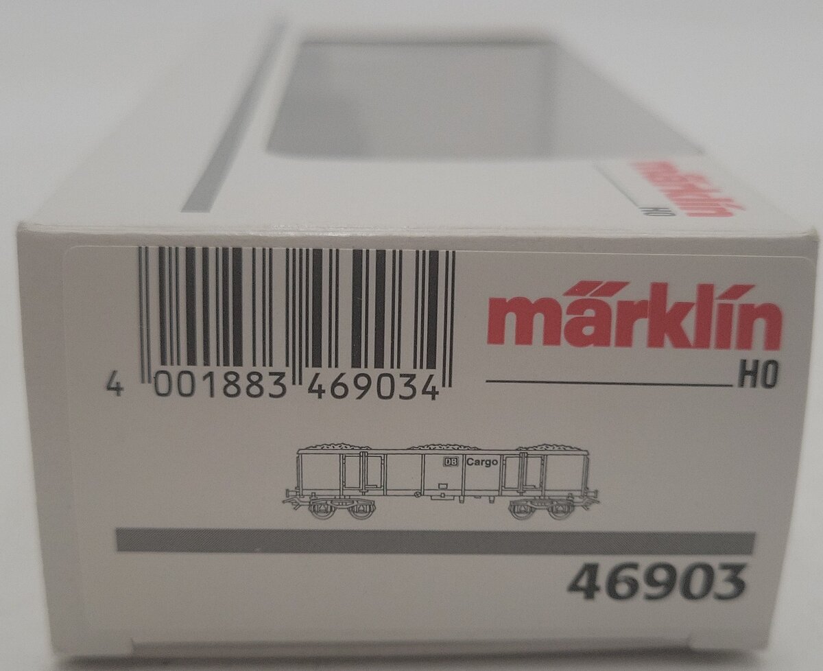Marklin 46903 HO Scale DB AG Eaos Gondola w/Coal Load LN/Box