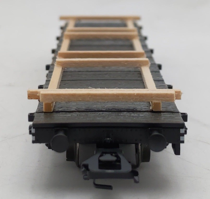 Marklin 46286 HO Scale Flatcar with 3 Vehicles EX/Box