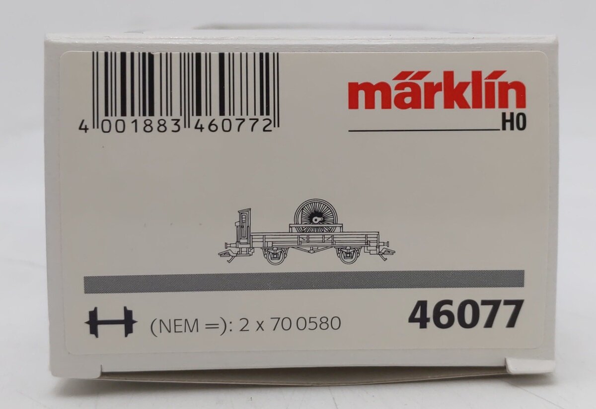 Marklin 46077 HO Scale Low Side Gondola w/Load EX/Box