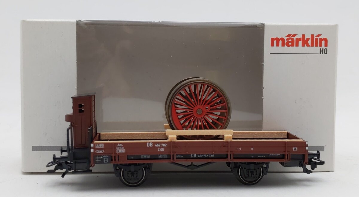 Marklin 46077 HO Scale Low Side Gondola w/Load EX/Box