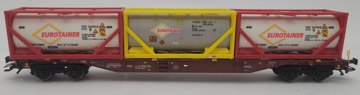 Marklin 47072 DBAG Flatcar with Tank Containers LN/Box