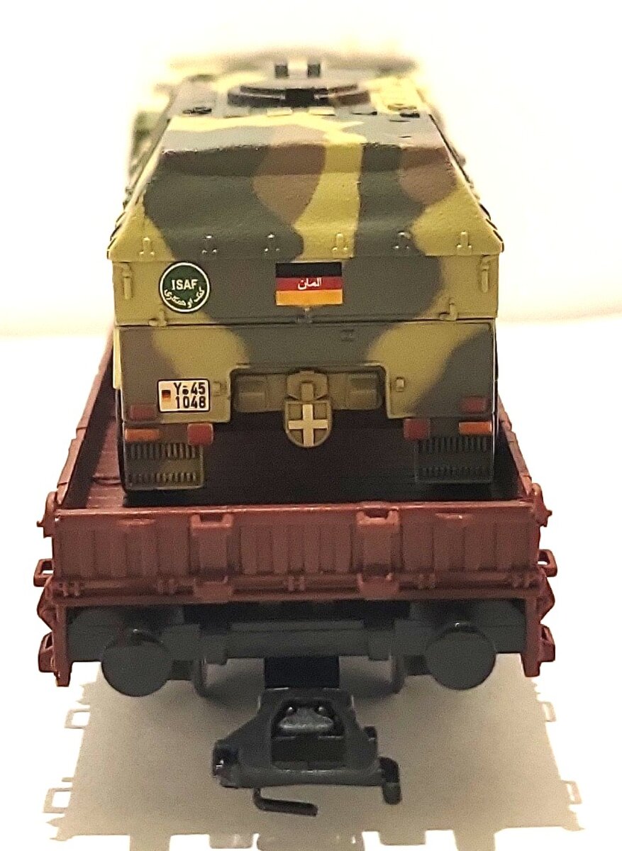 Marklin 46920 HO Scale DB German Army Flat Car With Fennek & Dingo Art LN/Box