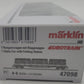 Marklin 47098 HO Scale DB Stake Car EX/Box