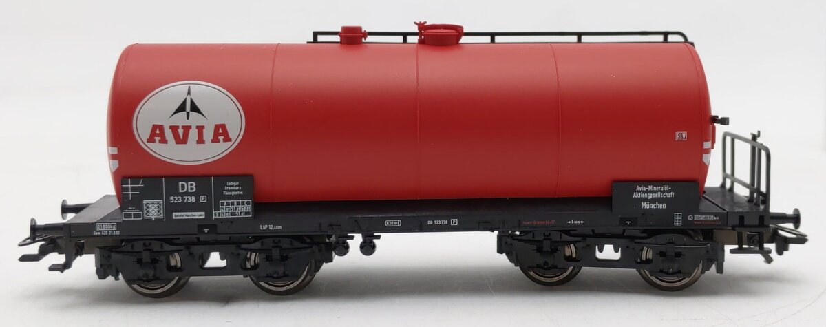 Marklin 46531 HO Scale DB Avia Tank Car #527738 EX/Box