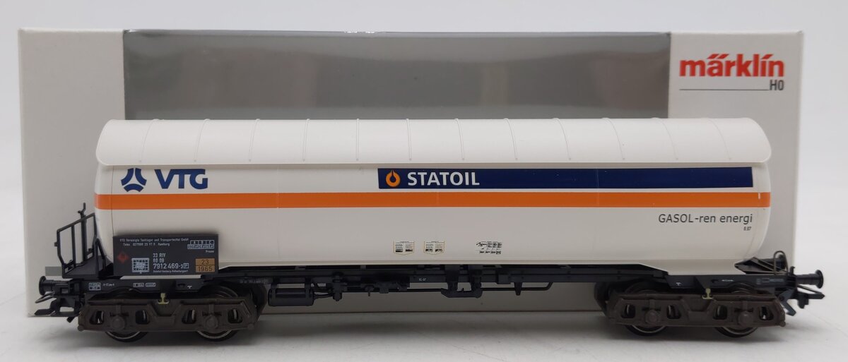 Marklin 46558 HO Scale Statoil Tank Car EX/Box