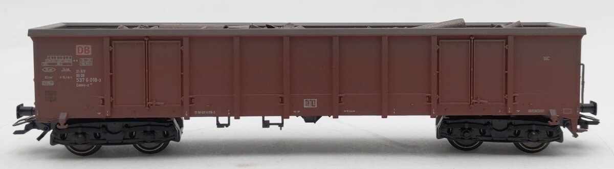 Marklin 47191 HO Scale Gondola w/Junk Load EX/Box