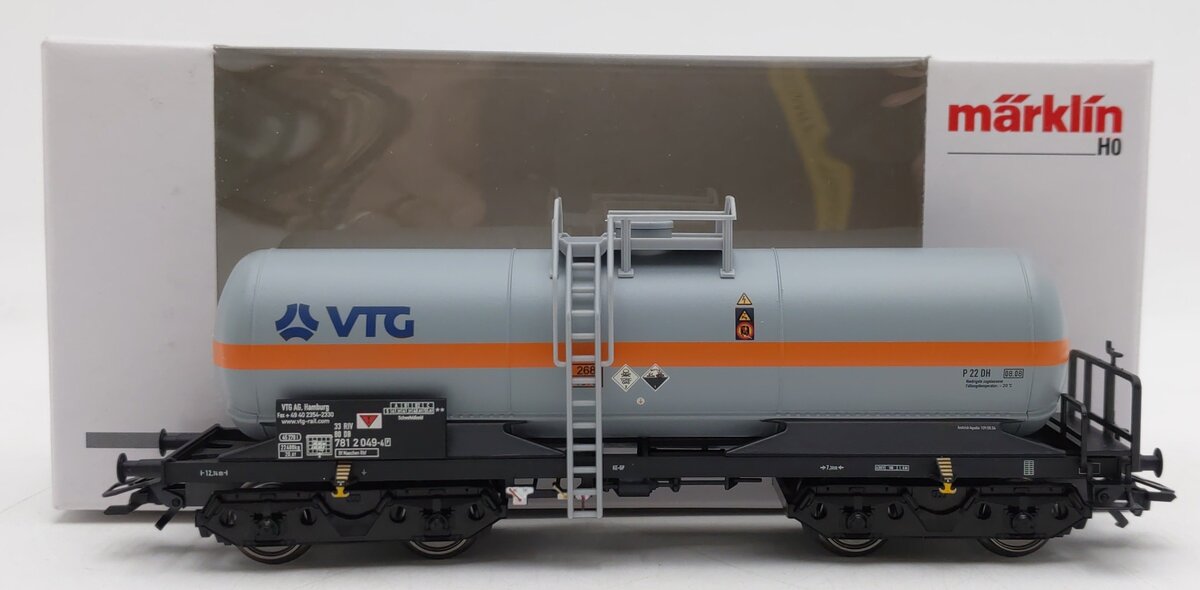 Marklin 46451 HO Scale DB Chlorine Gas Tank Car EX/Box