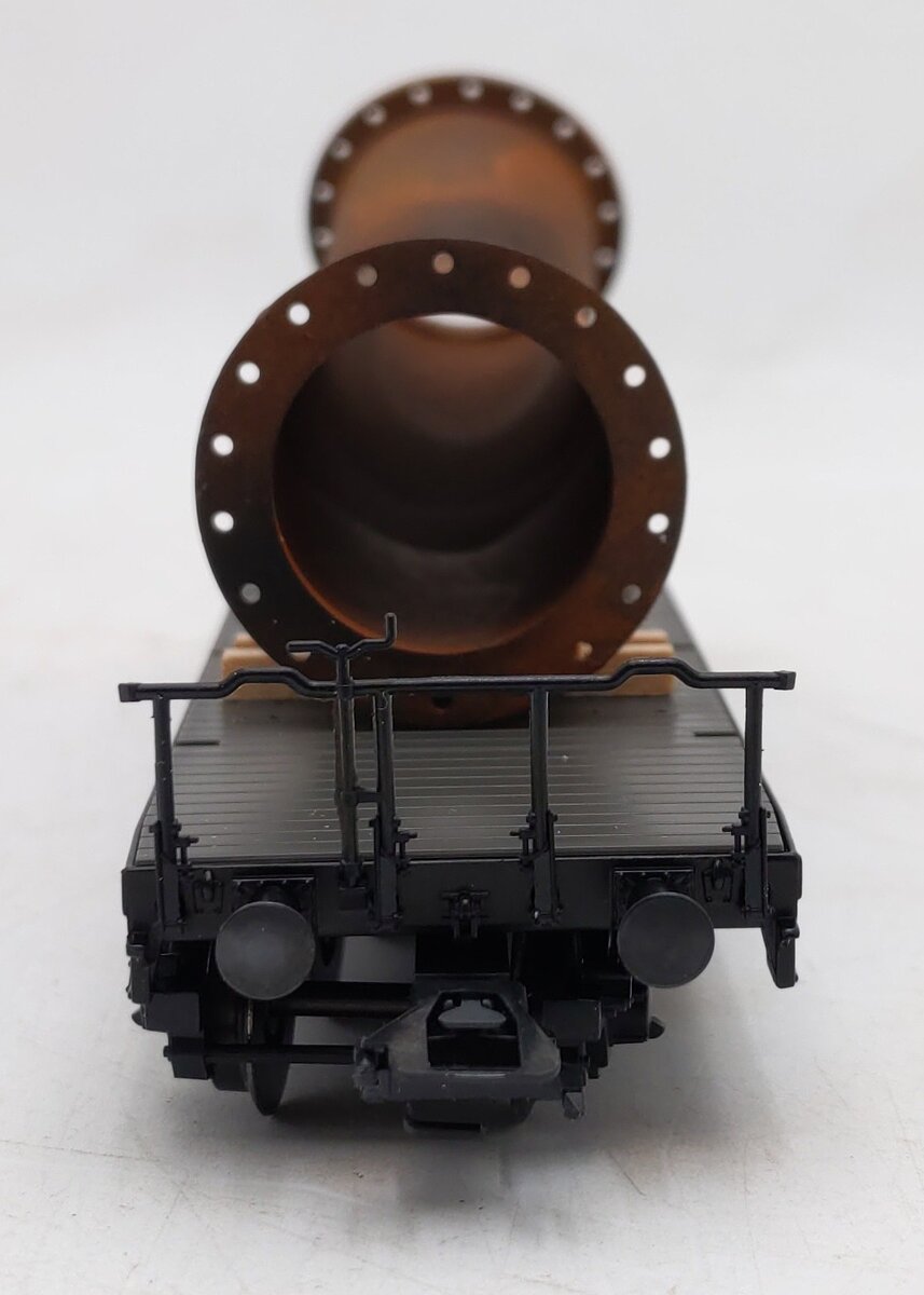 Marklin 48684 HO Scale Heavy Duty Flatcar w/Pipe Load EX/Box