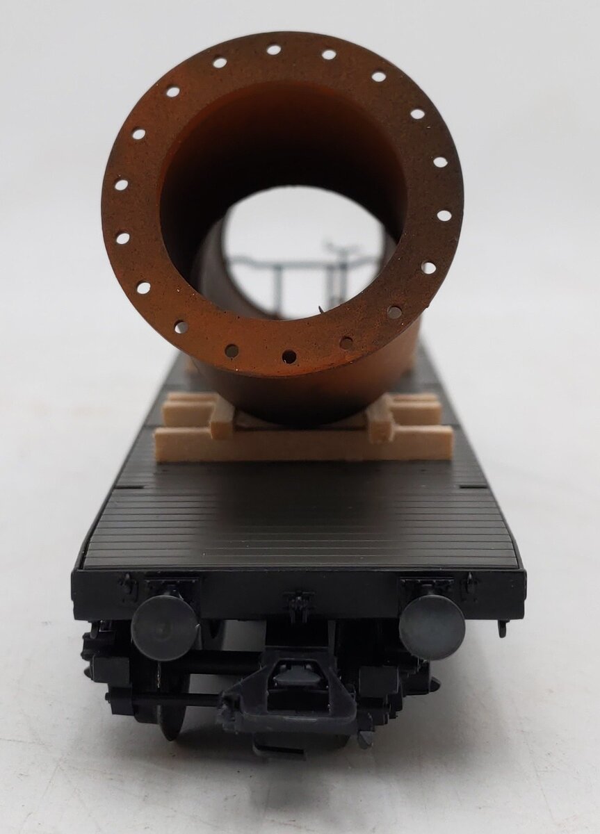 Marklin 48684 HO Scale Heavy Duty Flatcar w/Pipe Load EX/Box