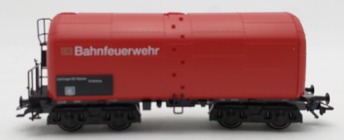Marklin 47911 HO Scale Bahnfeuerwehr Fire Tank Car EX/Box