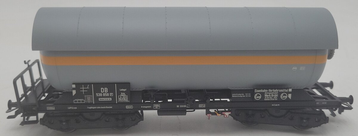Marklin 46453 HO Scale DB Compressed Gas Tank Car - Marklin Insider LN/Box