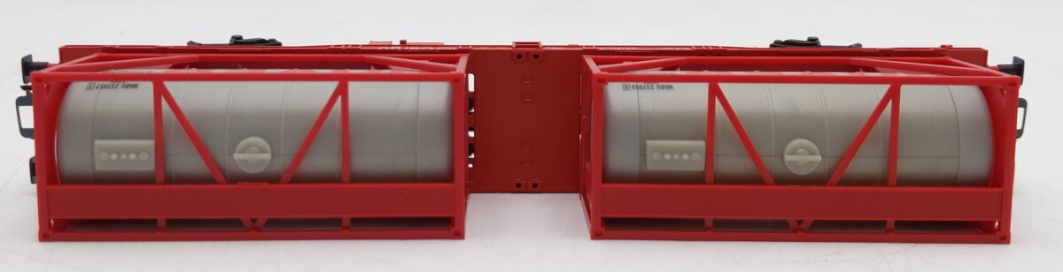 Marklin 47707 HO Hoyer DB Cargo Container Model Train Flat Tank Freight Car EX/Box