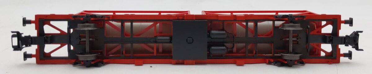 Marklin 47707 HO Hoyer DB Cargo Container Model Train Flat Tank Freight Car EX/Box