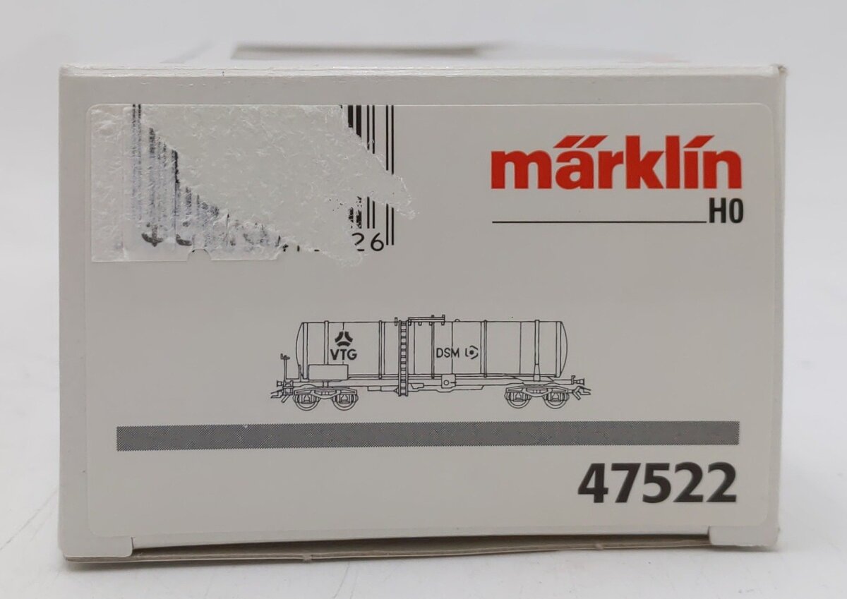 Marklin 47522 HO Scale VTG DSM Tank Car EX/Box