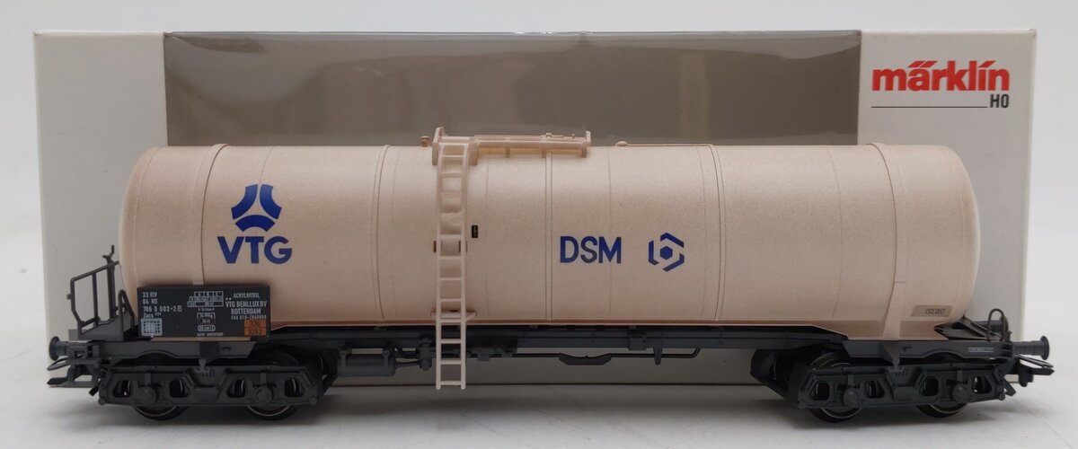 Marklin 47522 HO Scale VTG DSM Tank Car EX/Box