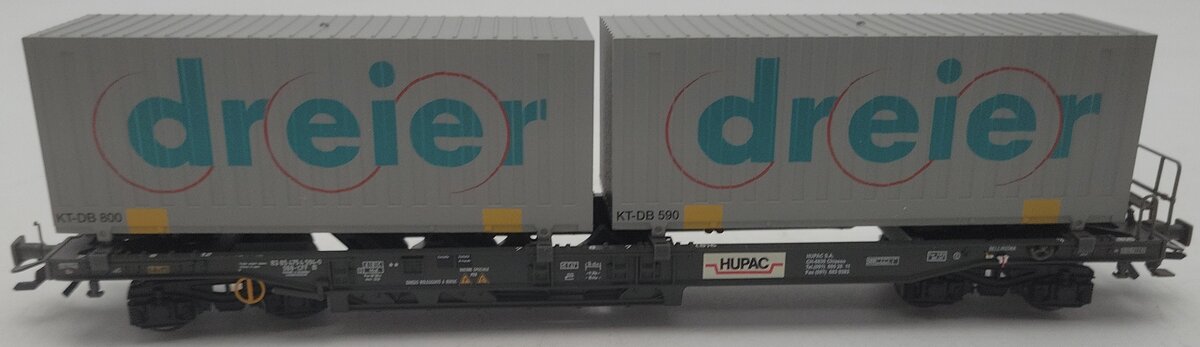 Marklin 47441 HO Scale Deep Well Flatcar w/Trailers LN/Box