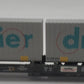 Marklin 47441 HO Scale Deep Well Flatcar w/Trailers LN/Box