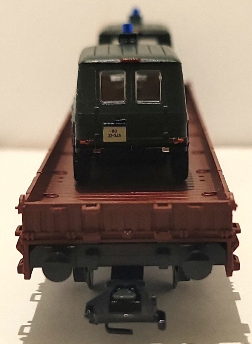 Marklin 46966 4MFOR Kls Flatcar with MB 280 G LN/Box