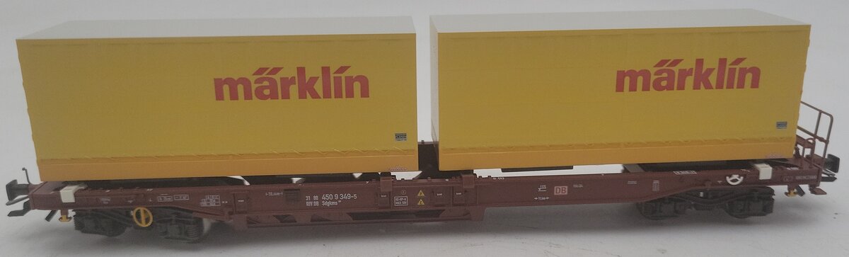 Marklin 47442 HO DB Deep Well Flatcar Set LN/Box