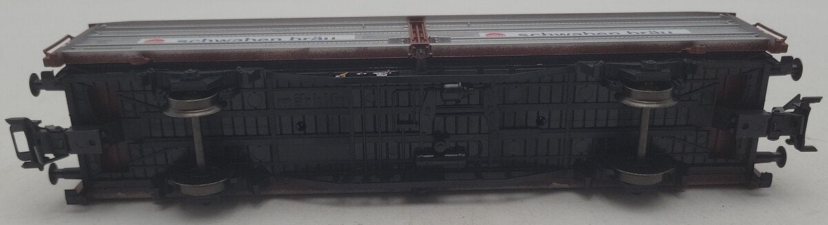 Marklin 46819 HO Sliding Wall Boxcar with a Kaelble and a Culemeyer Trailer LN/Box