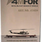Marklin 47020 HO Scale Ferrovie Dello Stato Flatcar w/ Helicopter NIB