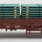 Marklin 46975 HO Scale DB Gondola w/Stakes And Wood Load EX/Box