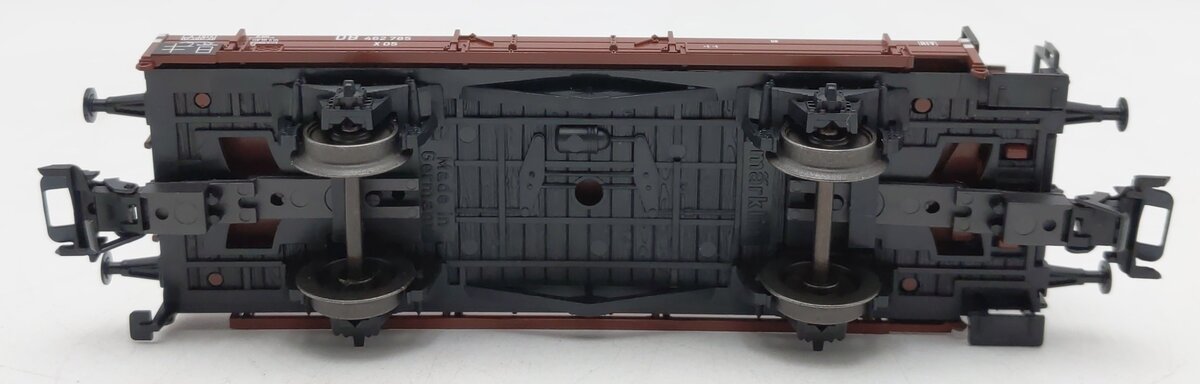 Marklin 46978 HO Scale Flatcar with Tractor Load EX/Box