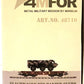 Marklin 48710 HO Scale DB Flatcar w/ Fuchs Armored Vehicle LN/Box