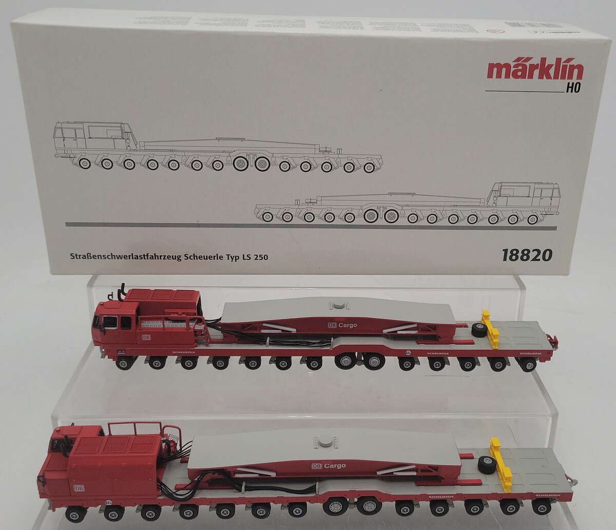 Marklin 18820 HO Scale 2 Heavy Duty Road Vehicles LN/Box