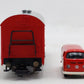 Marklin 94503 HO Scale Wollen Wulle Refrigerator Car w/VW Transporter LN/Box
