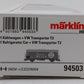 Marklin 94503 HO Scale Wollen Wulle Refrigerator Car w/VW Transporter LN/Box