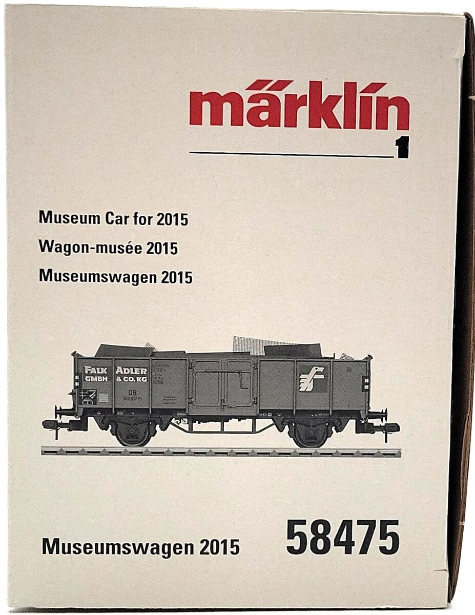 Marklin 58475 I 2015 Marklin 1 Museum Car Set - 2015 LN/Box