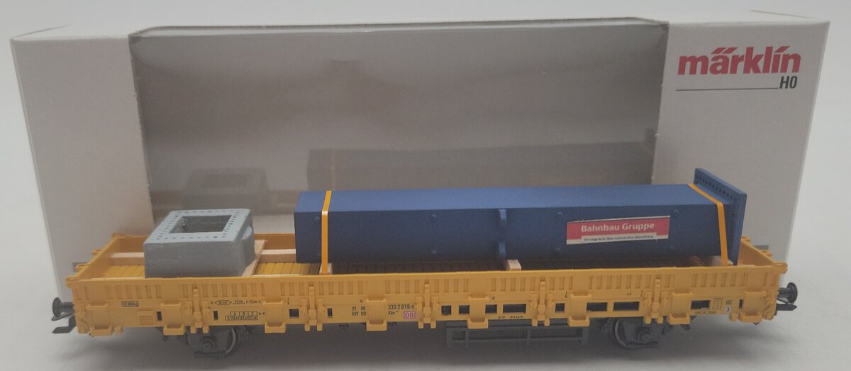 Marklin 94523 HO Scale Stake Car EX/Box