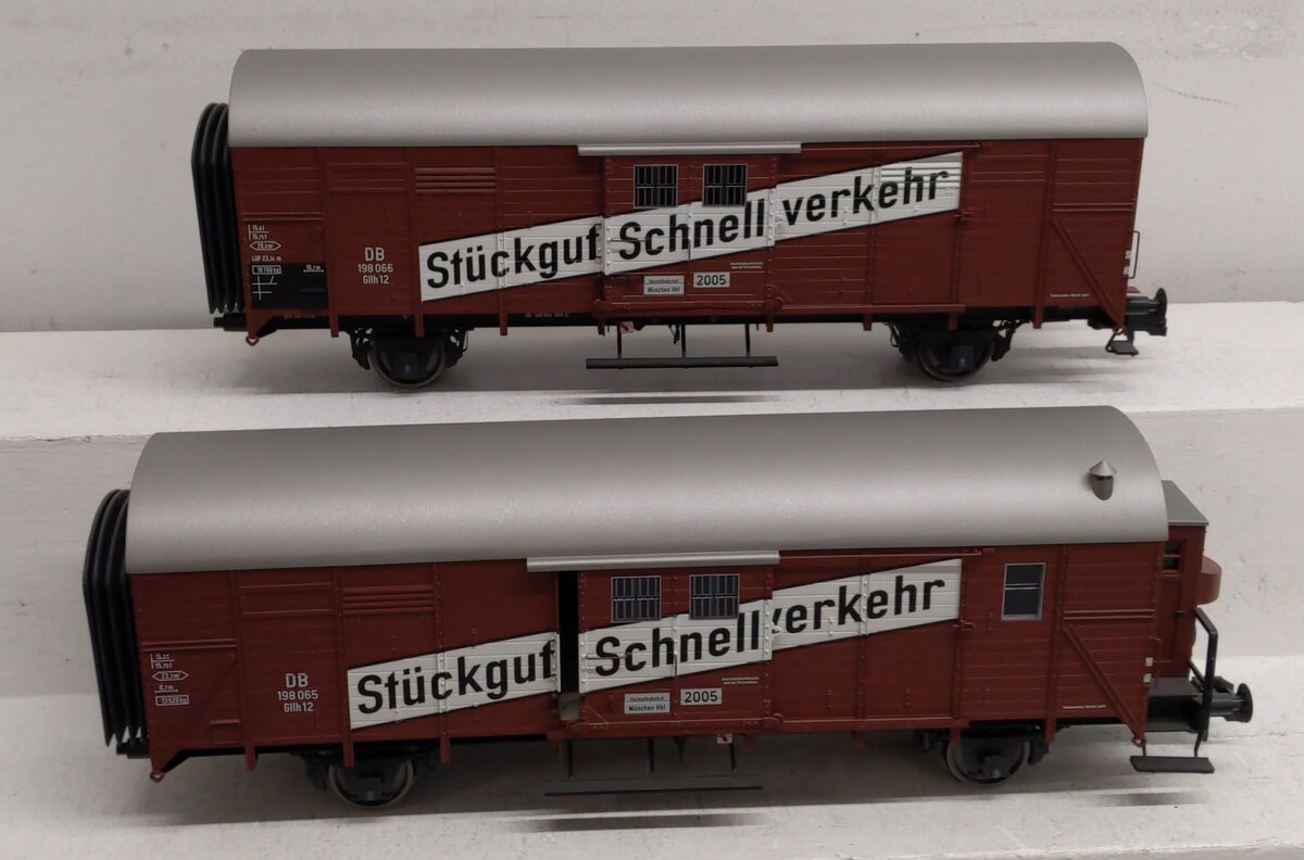 Marklin 58249 G Scale Set of Boxcars #2005 LN/Box