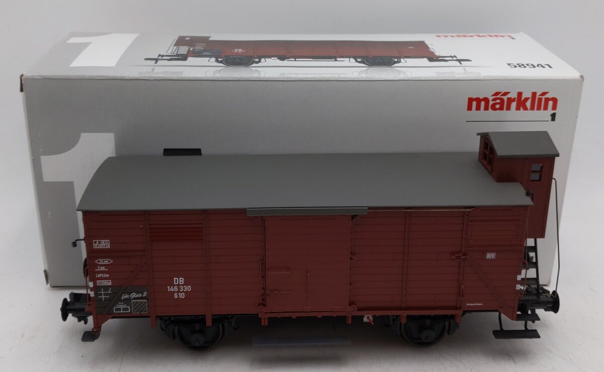 Marklin 58941 G Scale DB Type Boxcar #146330 LN/Box