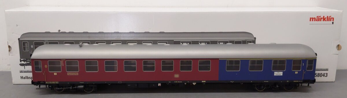 Marklin 58043 1 Gauge German Federal (DB) AR4üm-54 Half-dining Car #11869 LN/Box
