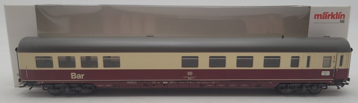 Marklin 42972 HO DB Intercity Bar Passenger Car LN/Box