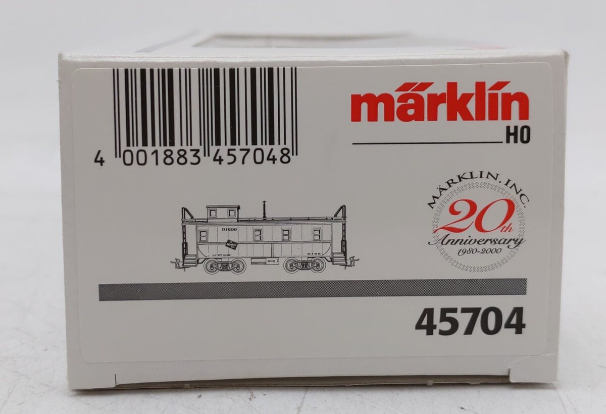 Marklin 45704 HO Scale Milwaukee Road Caboose EX/Box