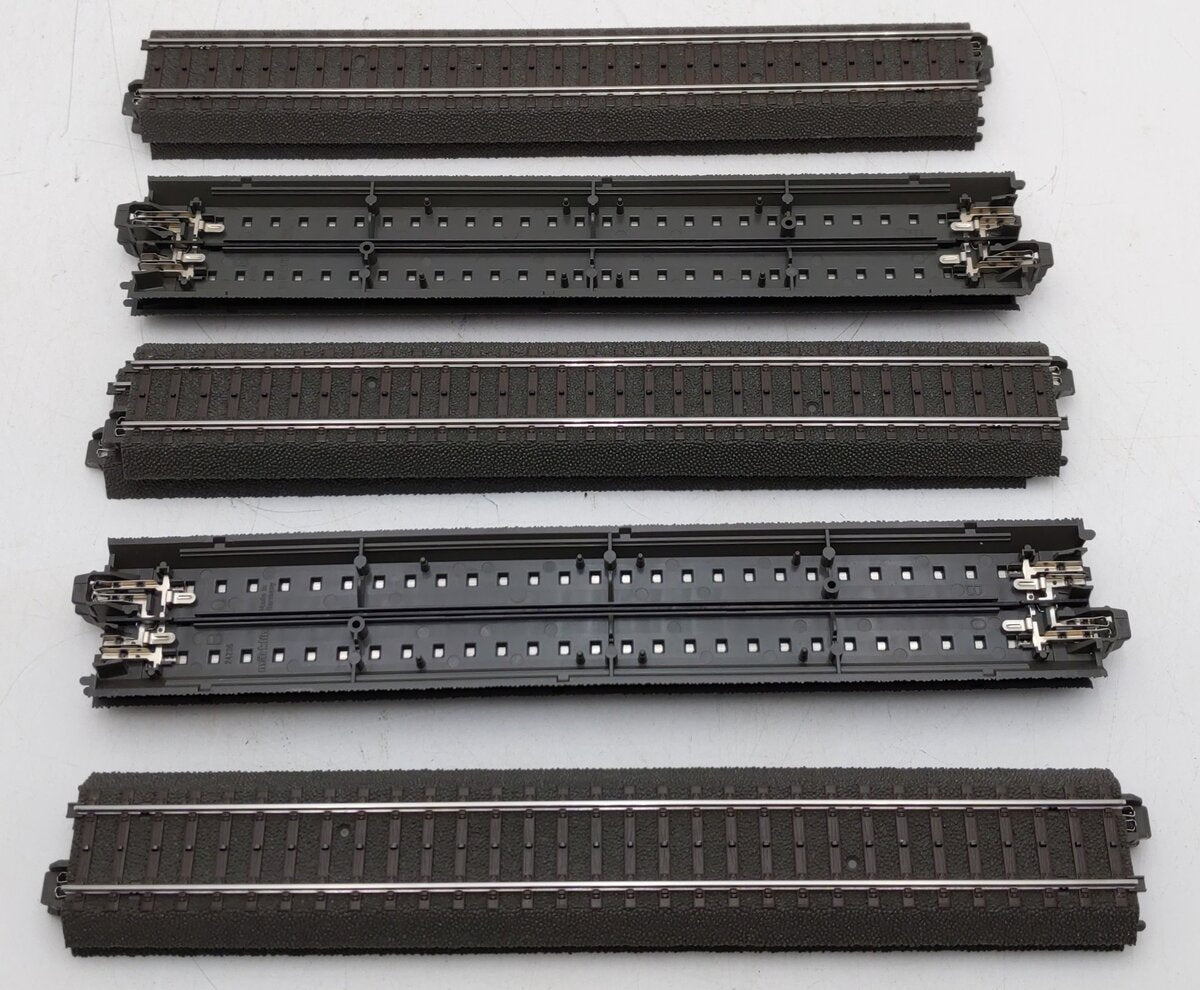 Marklin 24236 HO Scale 9-5/16" C Straight Track Sections (10) EX
