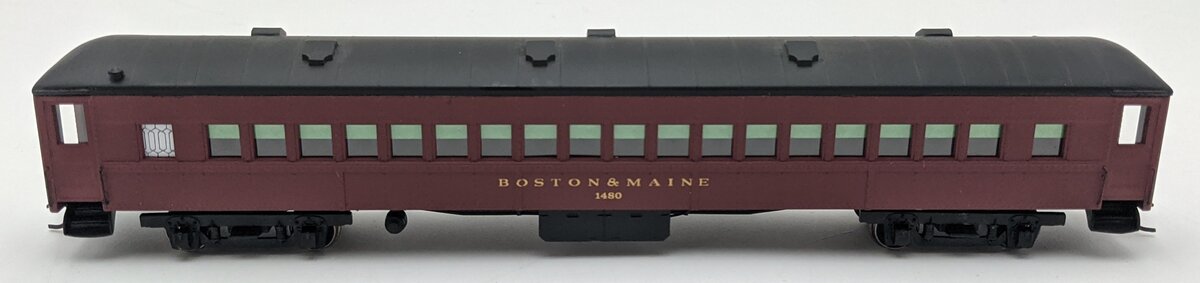 The Bethlehem Car Works BCW5211-02 HO Scale Boston & Maine Passenger Coach #1480 EX/Box