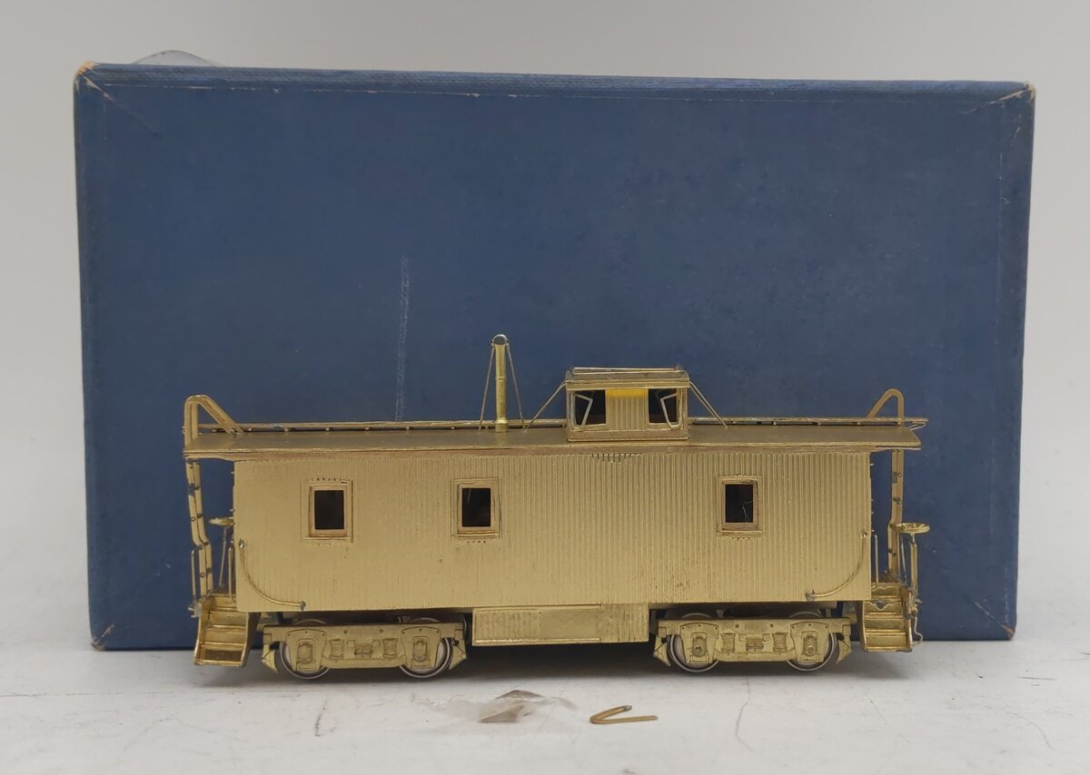 Alco Models X-132 HO Scale BRASS Union Pacific CA-1 Caboose - Unpainted VG/Box