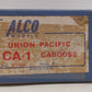 Alco Models X-132 HO Scale BRASS Union Pacific CA-1 Caboose - Unpainted VG/Box
