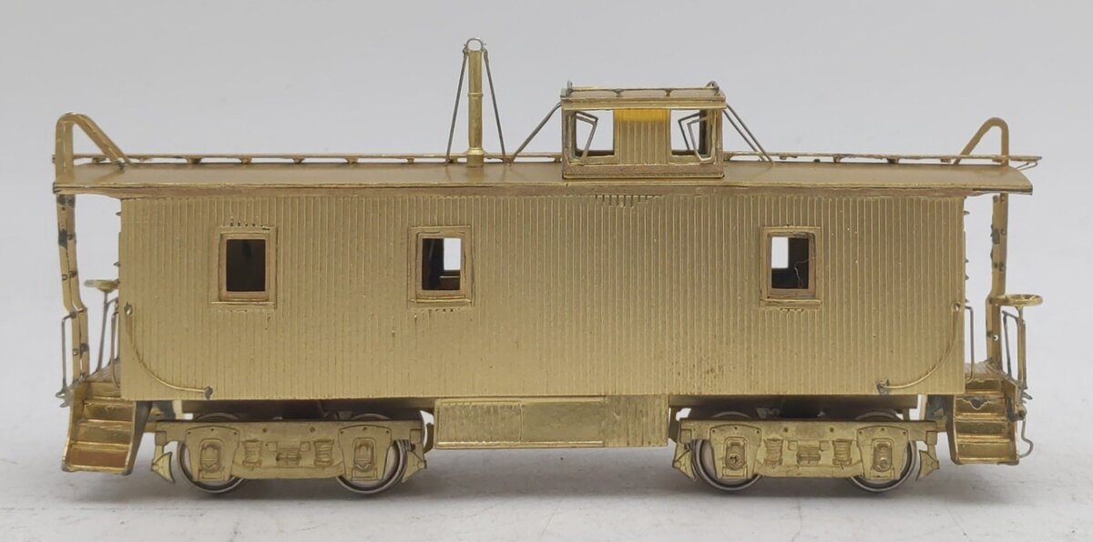 Alco Models X-132 HO Scale BRASS Union Pacific CA-1 Caboose - Unpainted VG/Box