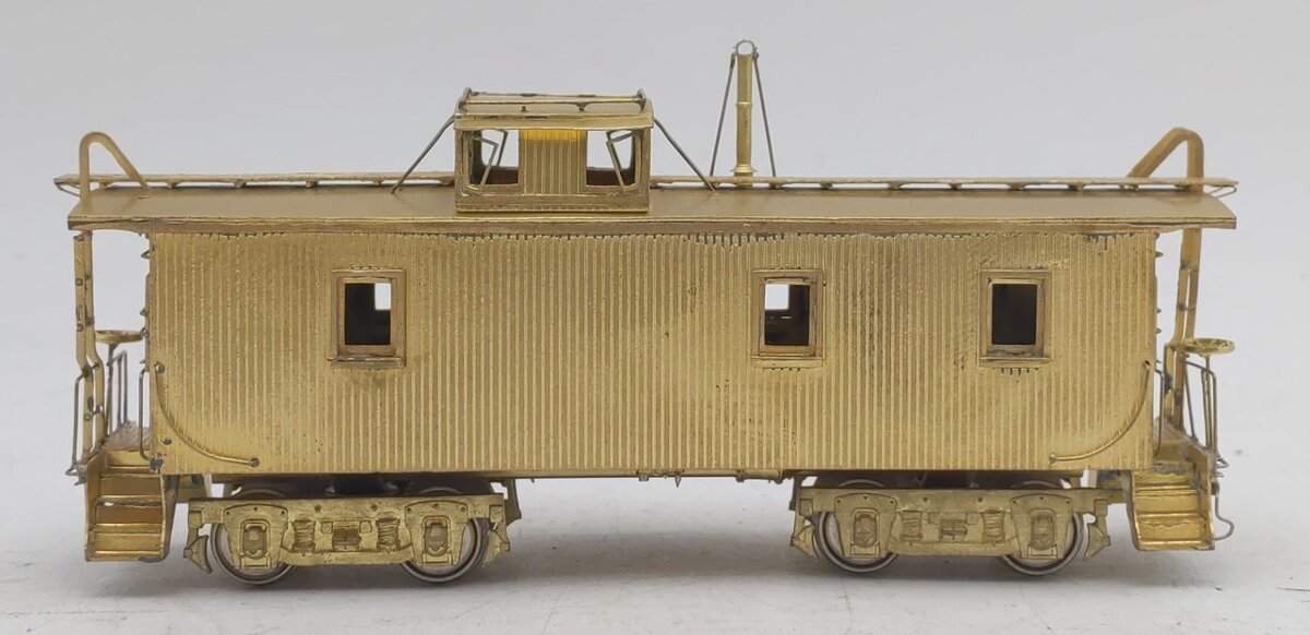Alco Models X-132 HO Scale BRASS Union Pacific CA-1 Caboose - Unpainted VG/Box